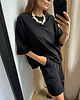 t-shirt damskie T-shirt Chillout black crew neck 2