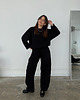 bluza bez kaptura damska Bluza Grounded black 1