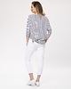 t-shirt damskie Bluzka bawełniana w paski Capri Look 124 6