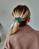 gumki do włosów Gumka jedwabna, scrunchie, gumka do włosów, gumka satynowa morska bryza MINI 4