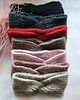 opaski do włosów Wełniana opaska handmade z alpaki i merino, miękka, ciepła, beżowa 3