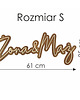 dodatki ślubne Napis drewniany 3D na wesele "Żona&Mąż" 4