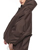 kurtki damskie Kurtka typu bomber oversize praline 5