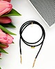 bransoletki na sznurku wiązana bransoletka BLACK CHOKER 6