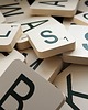pokój dziecka - różne Kostki SCRABBLE 10x10cm  małe-zamów sobie słowa 1