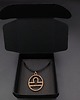 wisiory Naszyjnik wisiorek drewniany ZNAK ZODIAKU WAGA 2