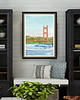 plakaty San Francisco - vintage plakat 50x70 cm giclee 7