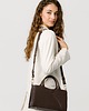 torby na ramię Flow bag - skórzana torebka - brąz czekolada 7