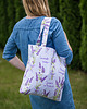 torby na zakupy Torba shopper torba na zakupy shopperka torba zakupowa kwiaty lawenda 3
