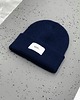czapki damskie Czapka beanie granatowa - Apparel 3