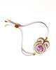 bransoletki soutache Elegancka sutaszowa bransoletka WHITE 1