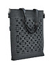 torby XXL Classic Bag mod.6 - grafitowa z czarnym ażurem 1