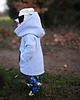 bluzy dla dziewczynki Szara Bluza dla dziewczynki z sercem 2