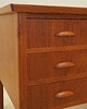biurka Biurko tekowe, duński design, lata 70, produkcja: Dania 5