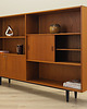regały i półki Biblioteczka tekowa, design, lata 60, Westergaards M 2
