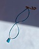 chokery Niebieski choker z misiem 1