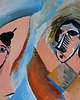 obrazy Duży obraz olej na płótnie pablo picasso panny z Awinion 2