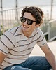 okulary damskie Czarne okulary przeciwsłoneczne Black on Black Brightsides 5