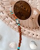 okulary damskie Łańcuszek do okularów  HIPPIE boho blue 1