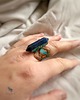 pierścionki - różne Pierścionek z lapis lazuli 5