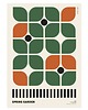 plakaty Plakat abstrakcyjny, abstrakcja, geometria - Ogród Wiosna 4