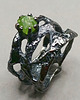 pierścionki srebrne Demantoid 2
