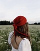 ubrania różne Chusta apaszka Febe Ręcznie robiona Red 2