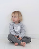 bluzy dla chłopców Bluza - szara wiewiórka 3