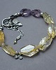 bransoletki wire wrapping Orchid /cytryn/ - bransoletka 7