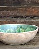 umywalki Umywalka zielona, umywalka nablatowa, umywalka ceramiczna, okragła 5