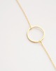 złote naszyjniki 16k Gold Plated Karma Necklace 6