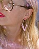 kolczyki - inne HERMES square. GALAXY PINK 4