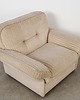 fotele Fotel kremowy Soffio, włoski design, lata 70, produkcja: Doimo 4
