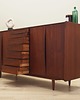 komody i szafki Sideboard tekowy, duński design, lata 70, produkcja: Dania 2