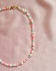 chokery Cukierkowy kolorowy naszyjnik choker perły 4