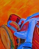obrazy Motocyklista 1 obraz akrylowy A3 2