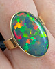 pierścionki złote Pierścionek czarny opal w złocie 585 2
