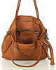 torby na ramię Torba shopper brązowa camel z kieszeniami skóra naturalna 2