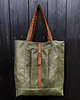 torby XXL Torba tote XXL - zieleń, koniak 1