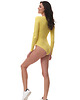 body damskie Perfect body OOH LA LA w żółtym kolorze 1