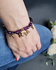 bransoletki z kamieni naturalnych BTS- Army- dla fanek kpop- I purple you 2