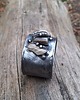 bransoletki wire wrapping Szara - bransoletka regulowana 1