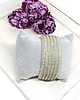 bransoletki - inne Bransoletka na bazie z koralików - crystal 3