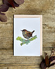 kartki okolicznościowe - wydruki Strzyżyk- Kartka- Grafika- Ilustracja- Ptaki 1