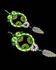 kolczyki soutache Stokrotkowa Wiosna kolczyki sutasz 3