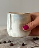 kubki Czarka Espresso Biało-Błękitna Ceramika 120 ml 2