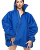 kurtki damskie Kurtka typu bomber oversize indigo 8