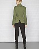 kurtki damskie Kurtka BE OPTIMISTIC zielona (004ML) 1