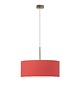 lampy wiszące Beżowa lampa wisząca do salonu z abażurem 50 cm SINTRA 3