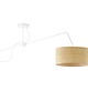 lampy wiszące Czarna lampa sufitowa na wysięgniku w stylu boho RIO BOHO 3
